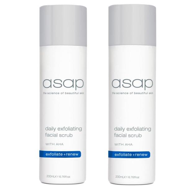 AbsoluteSkin asap daily exfoliating facial scrub duo