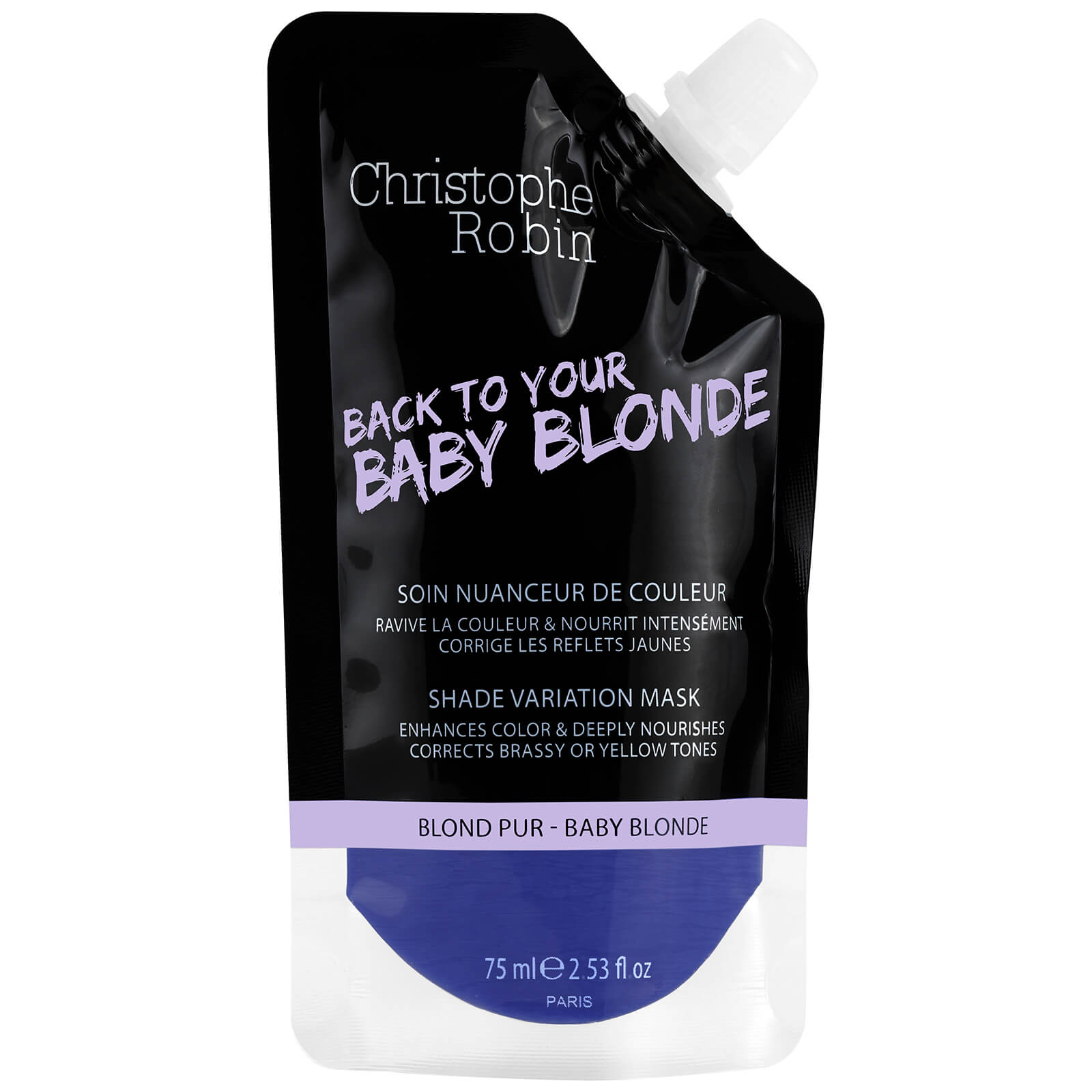 AbsoluteSkin ‍Christophe Robin Shade Variation Mask - Baby Blonde Pocket 75ml (FREE GIFT)