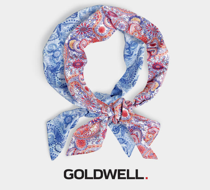 AbsoluteSkin ‍GWP GOLDWELL Silk Head Scarf