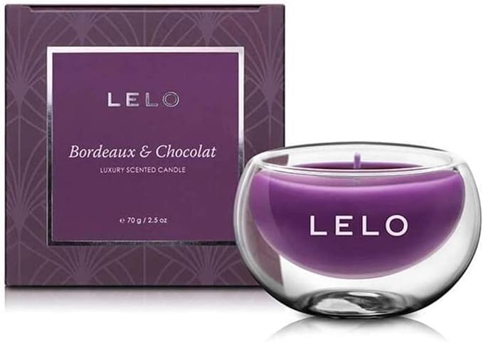 AbsoluteSkin GWP LELO Bordeaux and Chocolate Luxury Scented Candle 70g