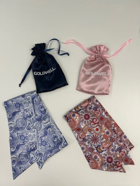 AbsoluteSkin Pink ‍GWP GOLDWELL Silk Head Scarf