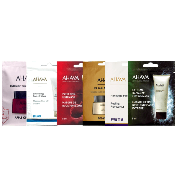 AHAVA AHAVA Mask Moments - 6 single-use masks Facial Masks