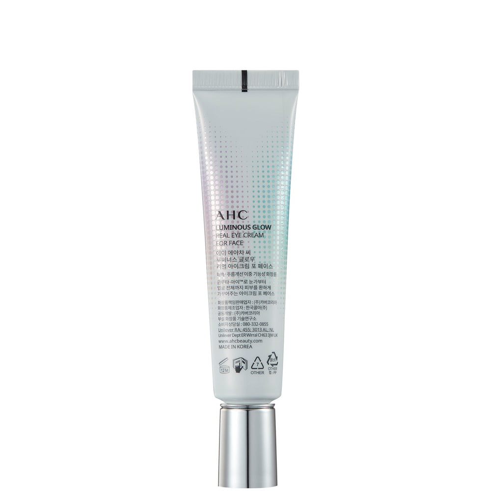 AHC AHC Luminous Glow Real Eye Cream For Face 30ml Skin Care