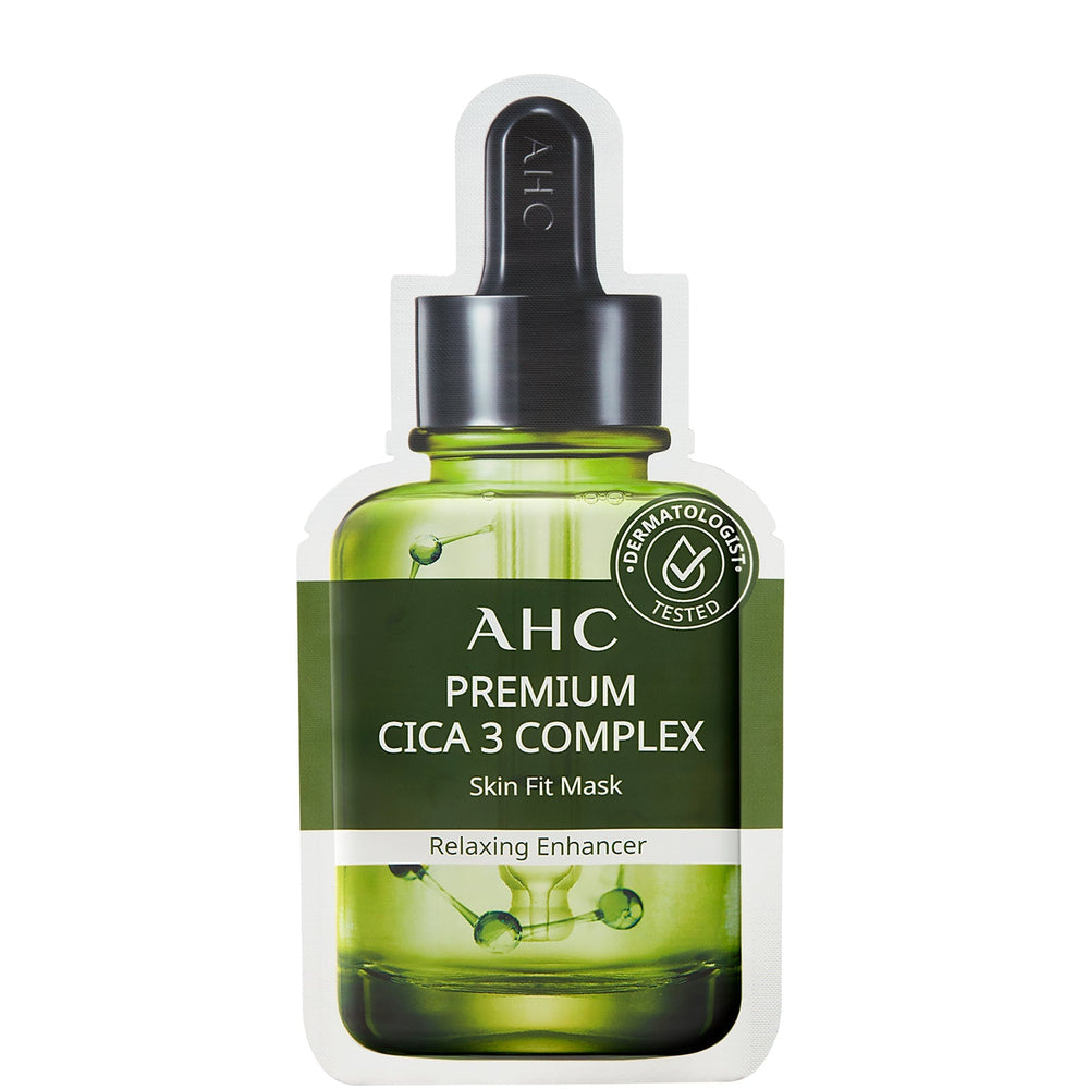 AHC AHC Premium Cica-3 Complex Skin Fit Mask 27ml (5 Pack) Skin Care