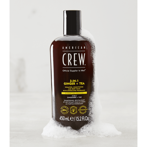 American Crew American Crew 3-In-1 Energizing Ginger + Tea 450ml Hair & Body Wash