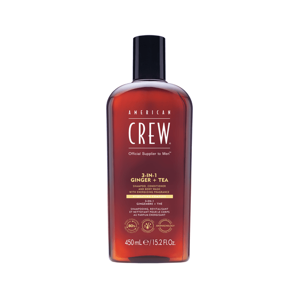 American Crew American Crew 3-In-1 Energizing Ginger + Tea 450ml Hair & Body Wash