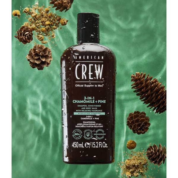 American Crew American Crew 3-In-1 Relaxing Chamomile + Pine 450ml Hair & Body Wash