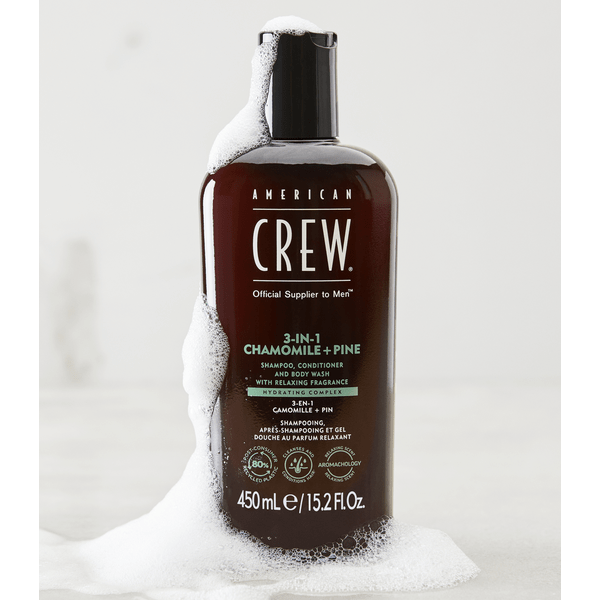 American Crew American Crew 3-In-1 Relaxing Chamomile + Pine 450ml Hair & Body Wash