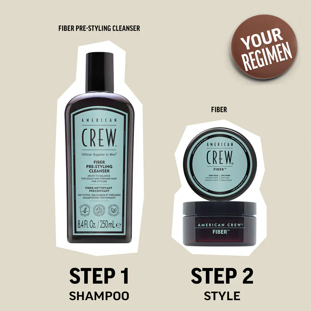 American Crew American Crew Fiber & Pre-Styling Shampoo + Bonus Socks Hair Styling Products