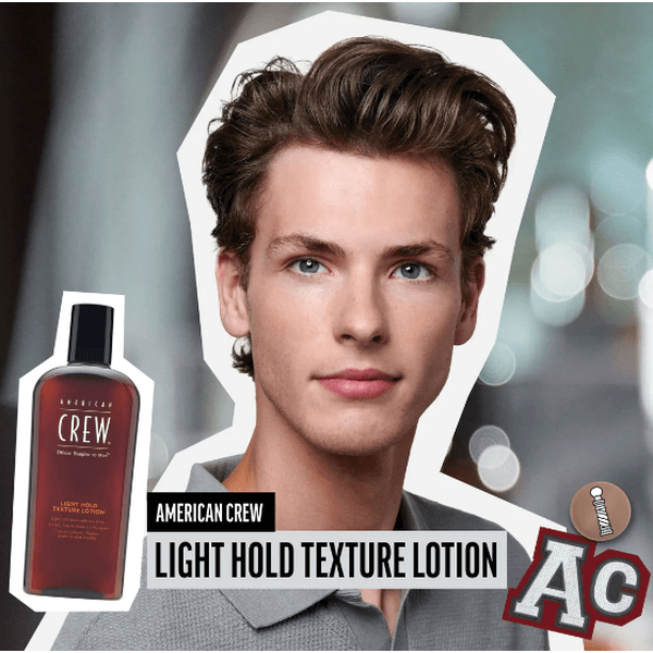 American Crew American Crew Light Hold Texture Lotion 250ml Hair Styling Products