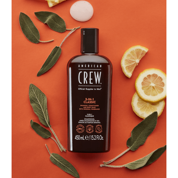 American Crew American Crew 3-In-1 Classic 450ml Skin Care [Health and Beauty]