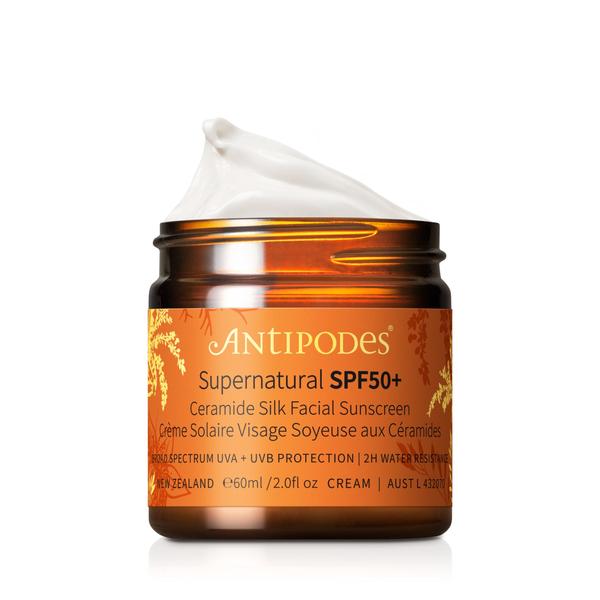 Antipodes Antipodes Supernatural SPF50+ Ceramide Silk Sunscreen 60ml Face Sun Care