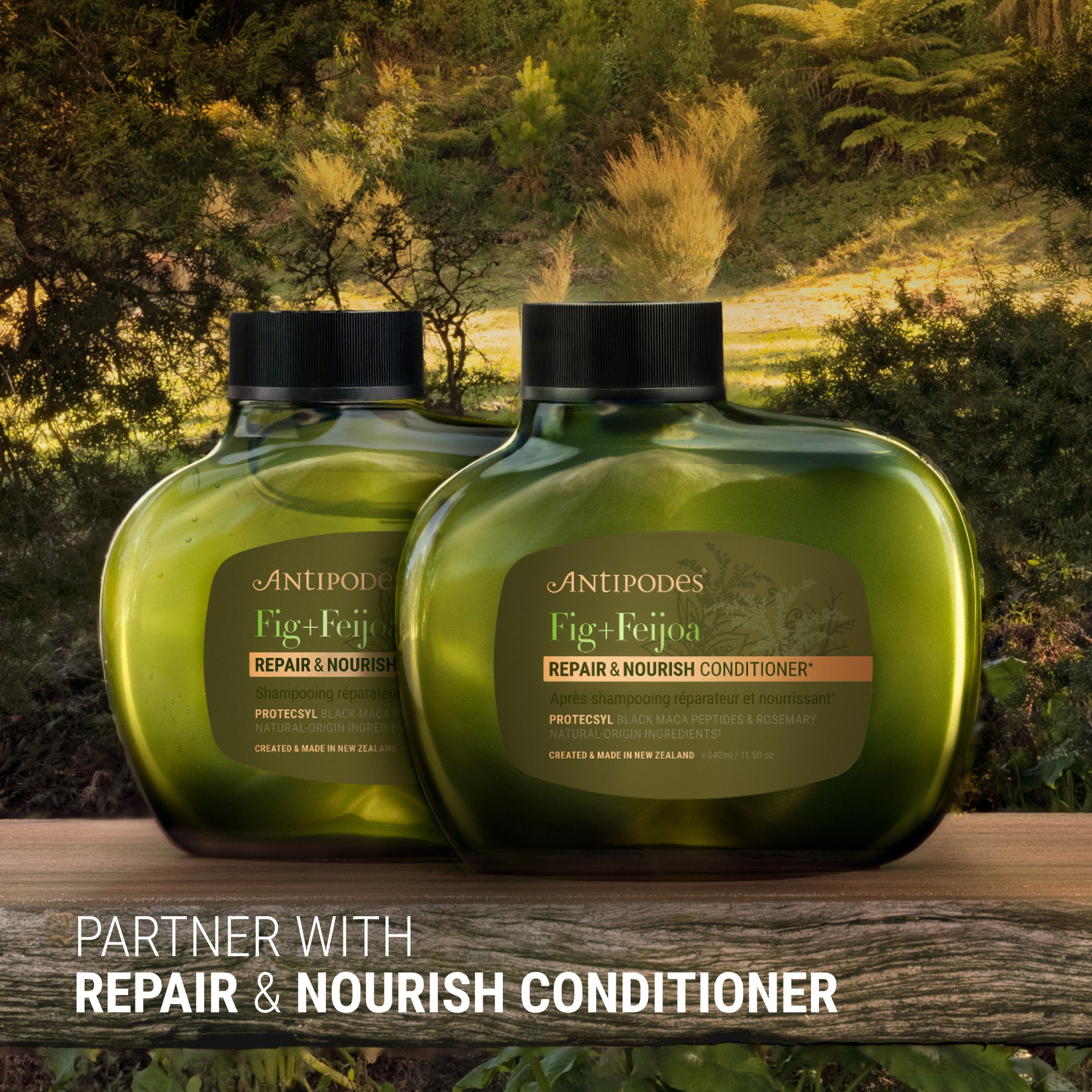 Antipodes Antipodes Fig + Feijoa Repair & Nourish Shampoo 340ml Shampoo