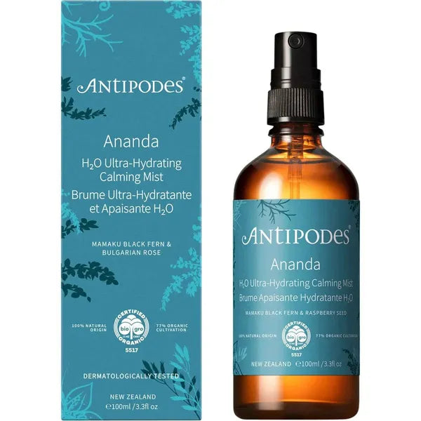 Antipodes Antipodes Ananda H2O Ultra-Hydrating Calming Mist 100ml Toners
