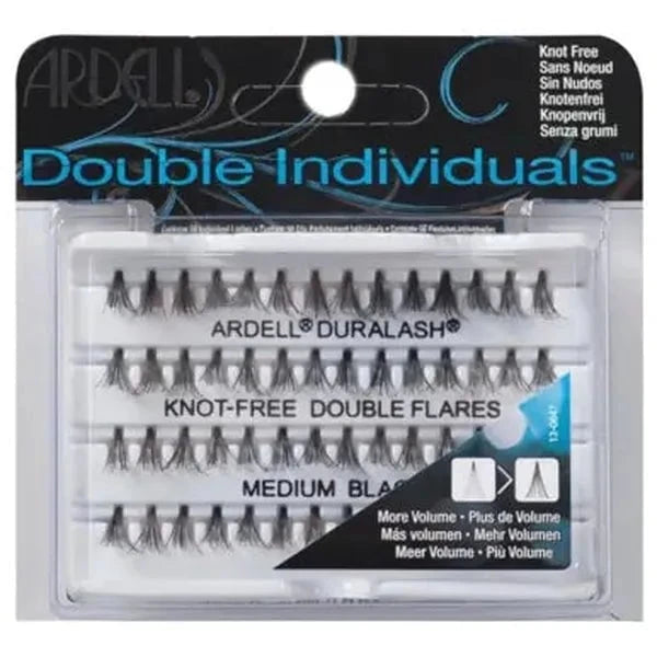 Ardell Ardell Double Individuals Knot-free - Medium Black False Lashes