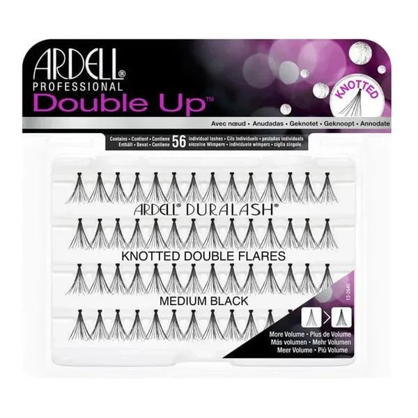 Ardell Ardell Double Individuals Knotted - Medium Black False Lashes