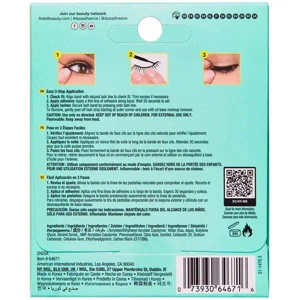 Ardell Ardell Duo Clear Active Adhesive 4.6g False Lashes