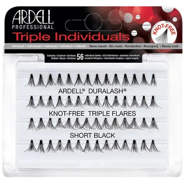 Ardell Ardell Triple Individuals - Short Black False Lashes