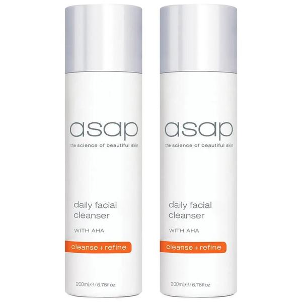 asap daily facial cleanser duo