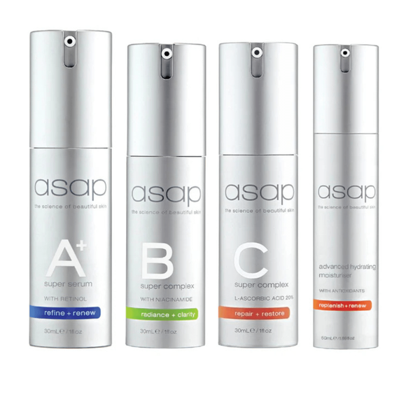 ASAP asap Exclusive Antioxidant Booster Facial Bundle