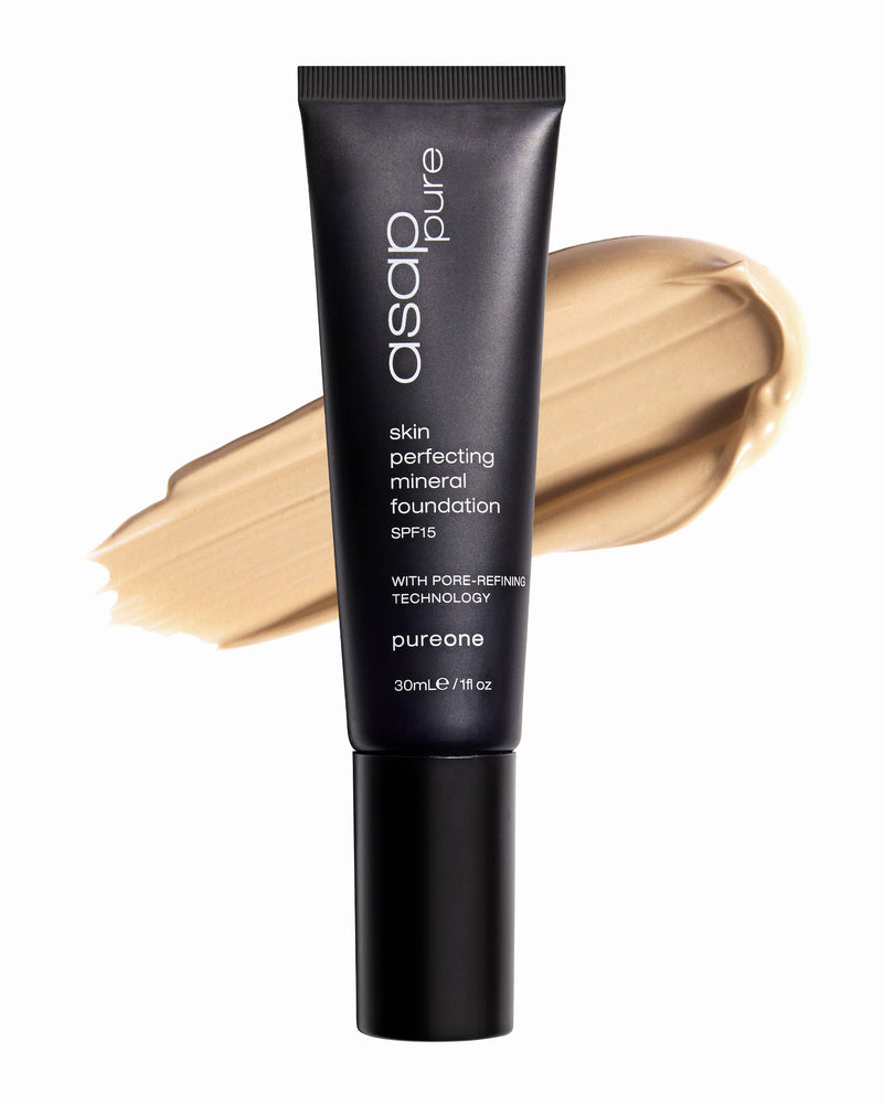 
            
                Load image into Gallery viewer, ASAP pure one asap skin perfecting liquid mineral foundation SPF15 30ml Foundation
            
        
