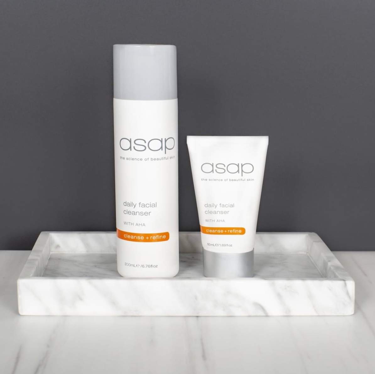 asap skin products asap daily facial cleanser 50ml travel size Cleansers