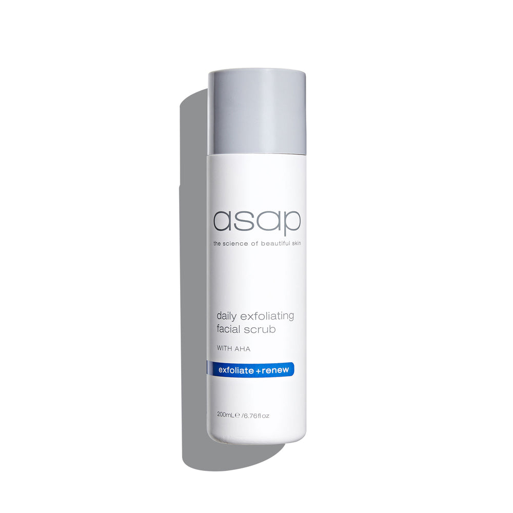asap Daily Exfoliating Facial Scrub 200ml | Absolute Skin – AbsoluteSkin
