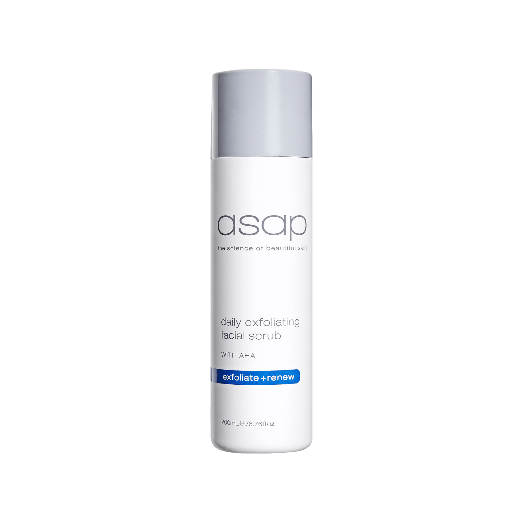 asap skin products asap daily exfoliating facial scrub 200ml Exfoliators