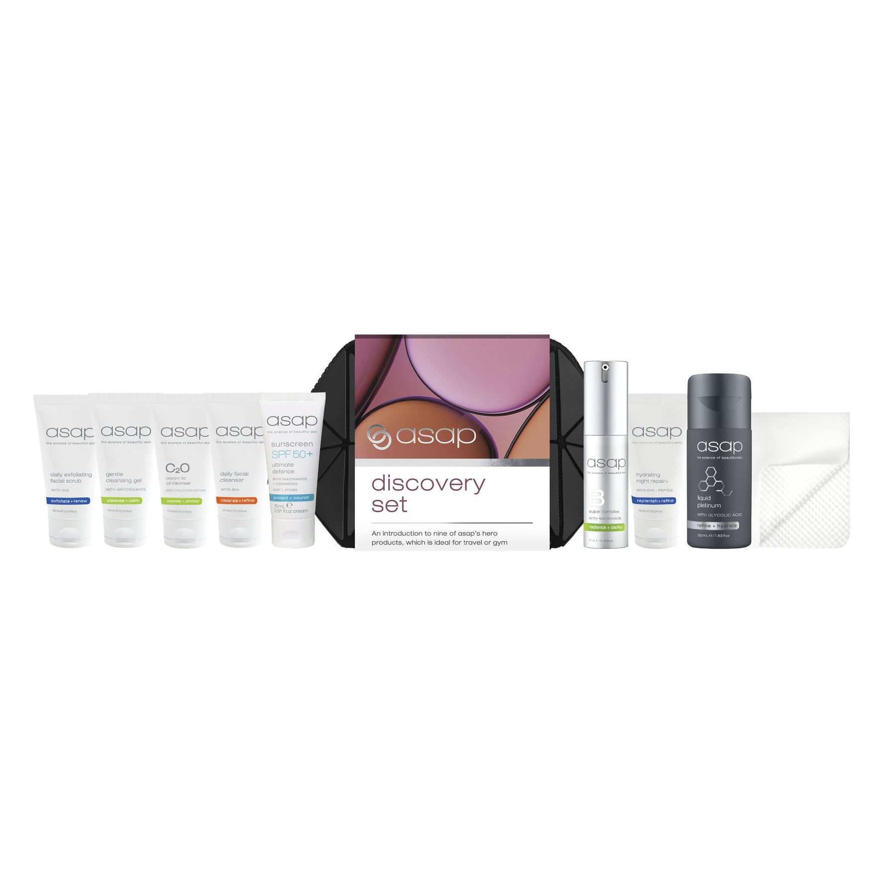 asap skin products asap discovery set Kits & Packs