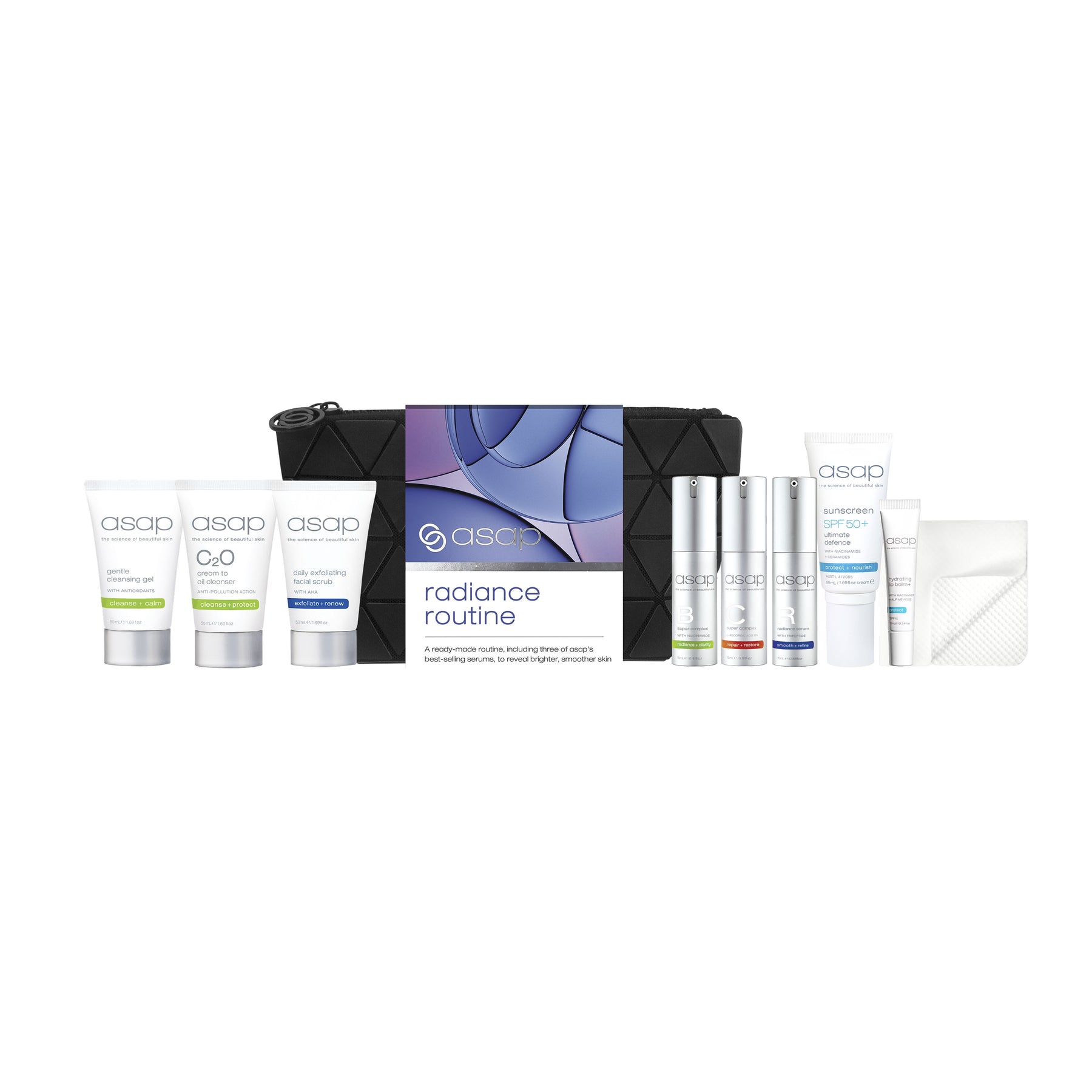 asap skin products asap radiance routine kit Kits & Packs