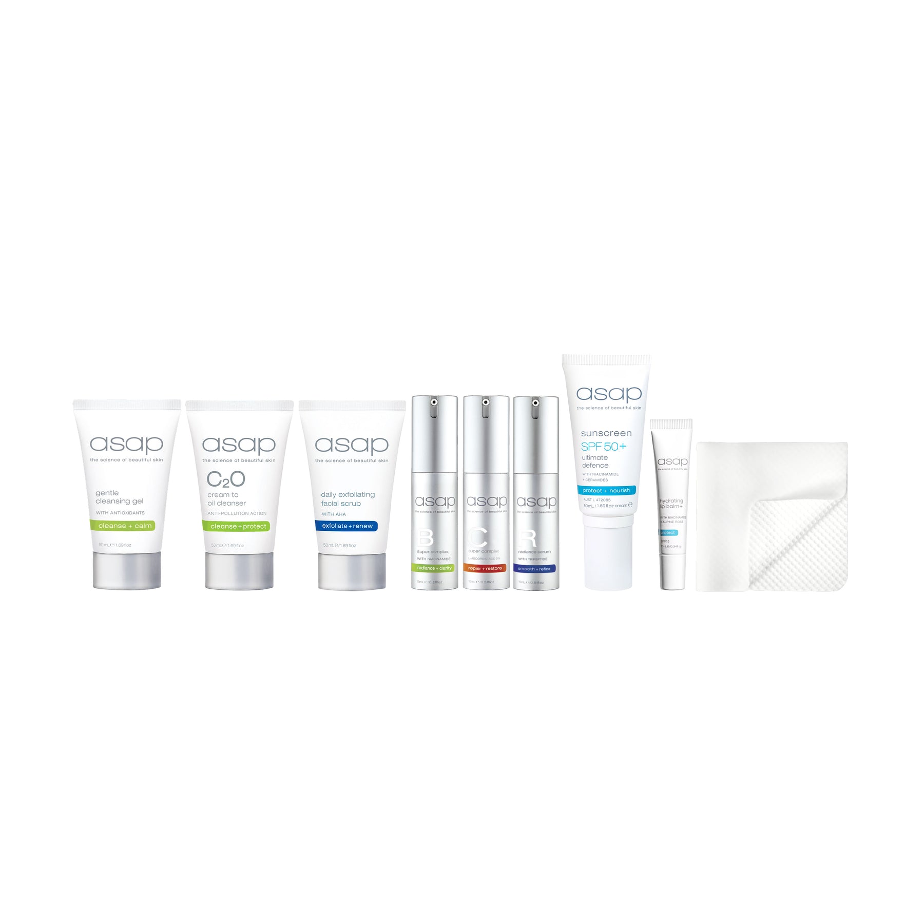 asap skin products asap radiance routine kit Kits & Packs
