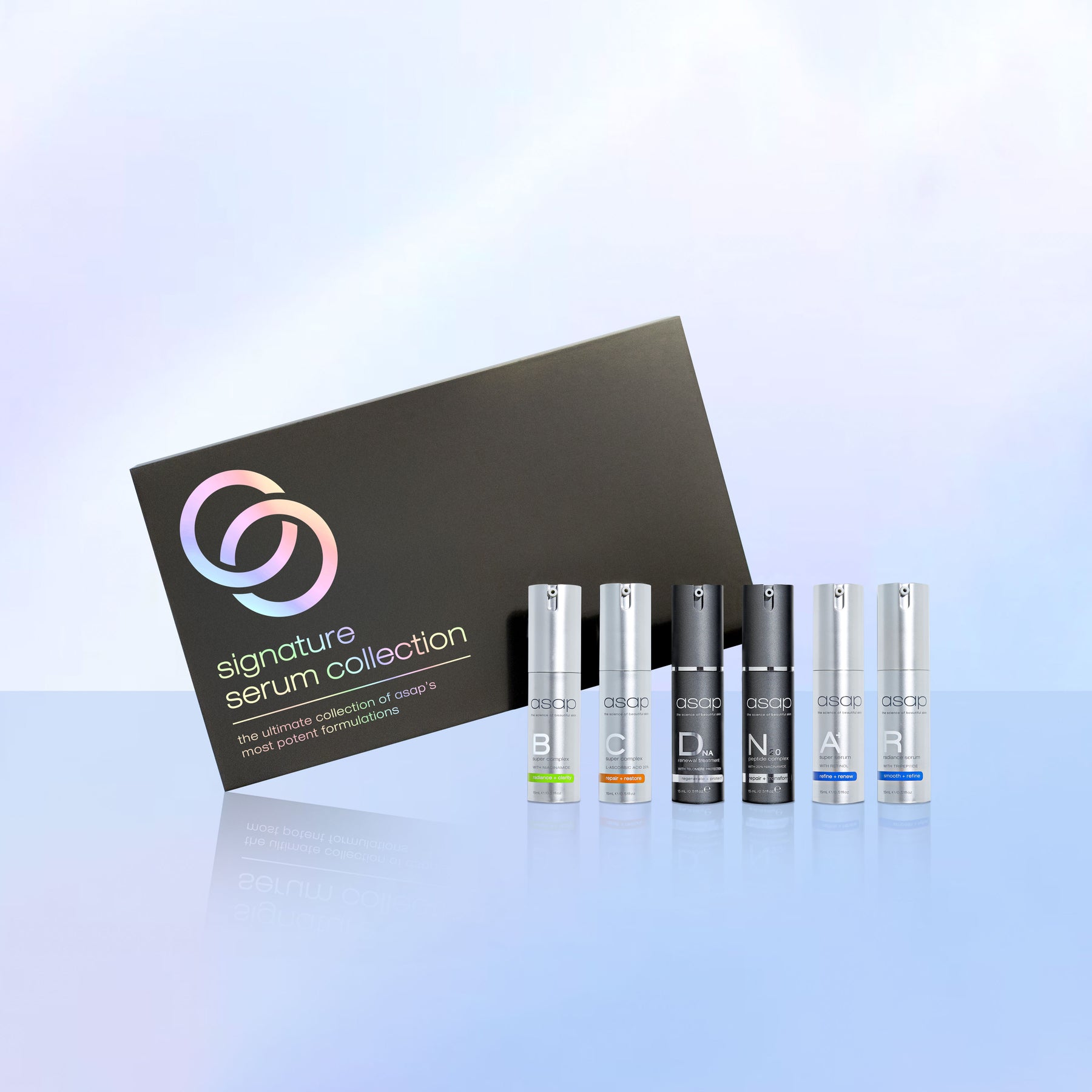asap skin products asap Signature Serum Collection Pack Kits & Packs