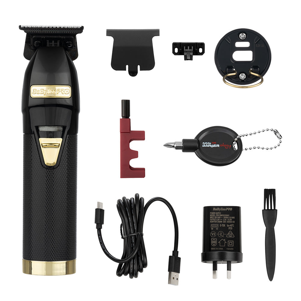 BaByliss PRO BaBylissPRO FX+ Outliner Trimmer - Black Clippers