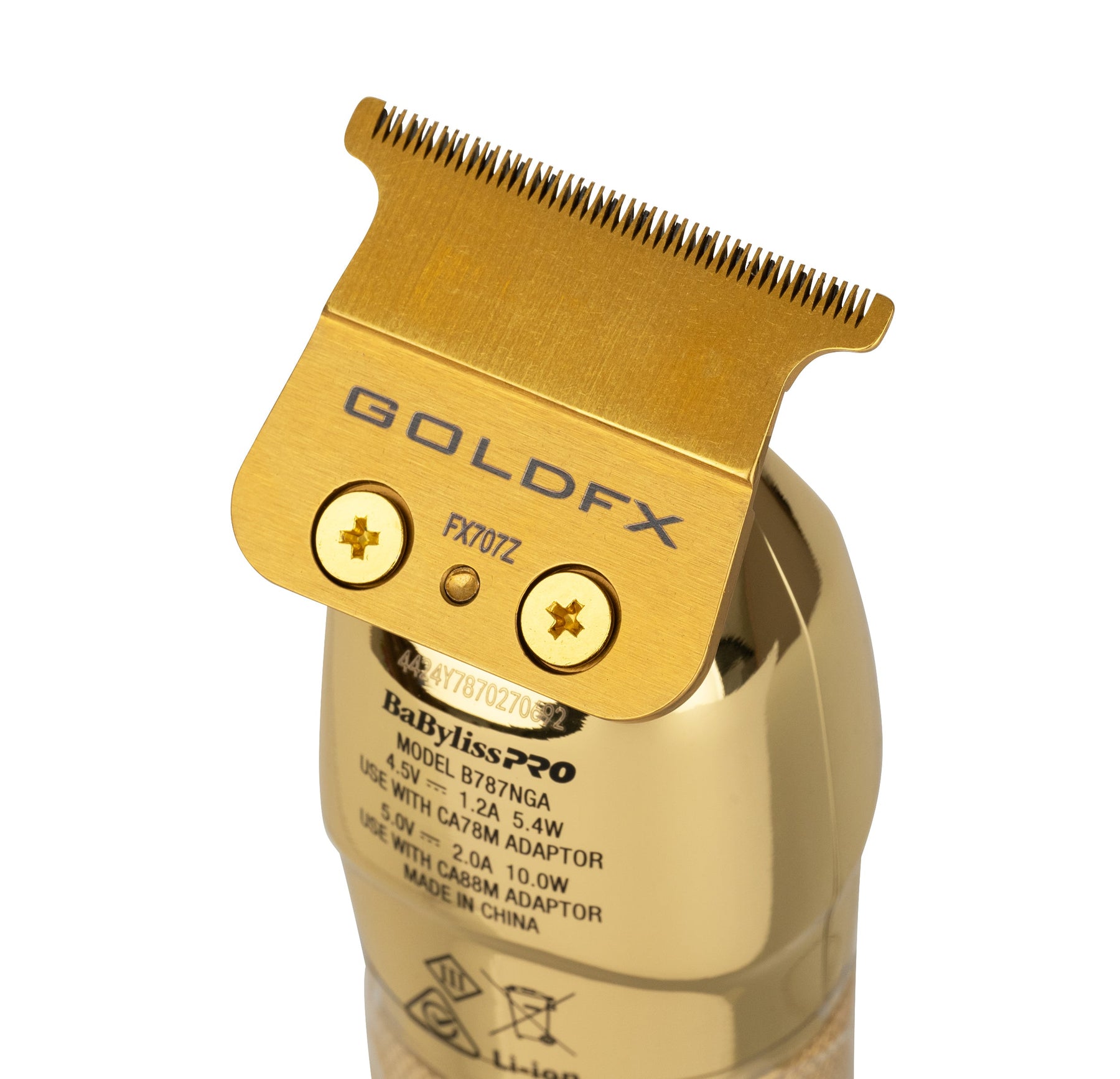 BaByliss PRO BaBylissPRO FX+ Outliner Trimmer - Gold Clippers