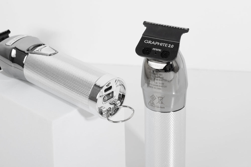 BaByliss PRO BaBylissPRO FX+ Outliner Trimmer - Silver Clippers