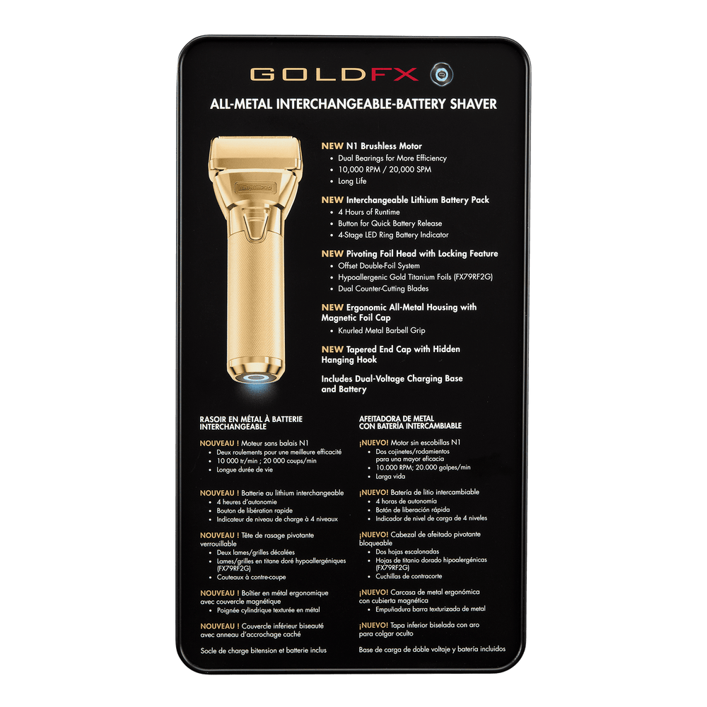 BaByliss PRO BaBylissPRO FXONE Shaver - GoldFX Clippers
