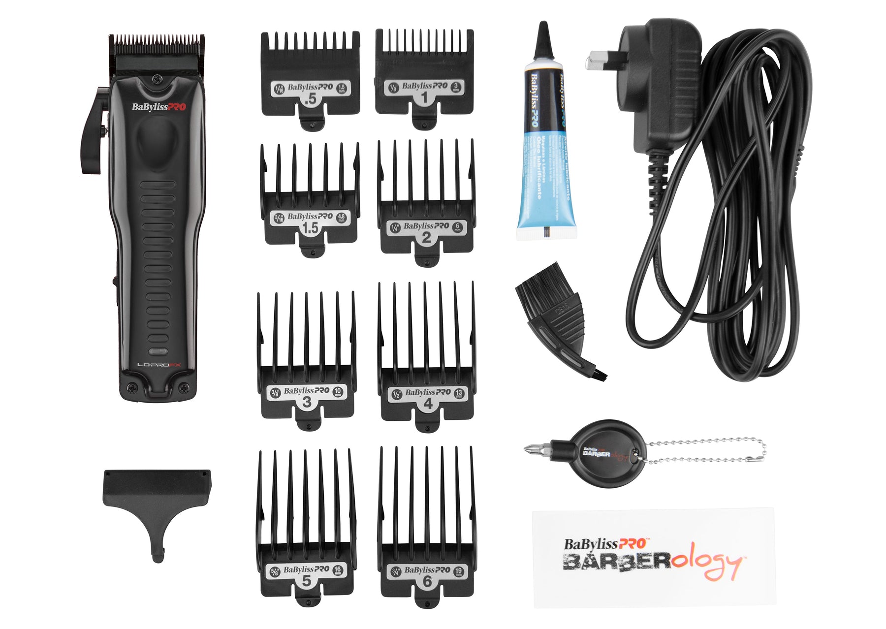 BaByliss PRO BaBylissPRO Lo-ProFX  Clipper - Black Cord/Cordless Clippers