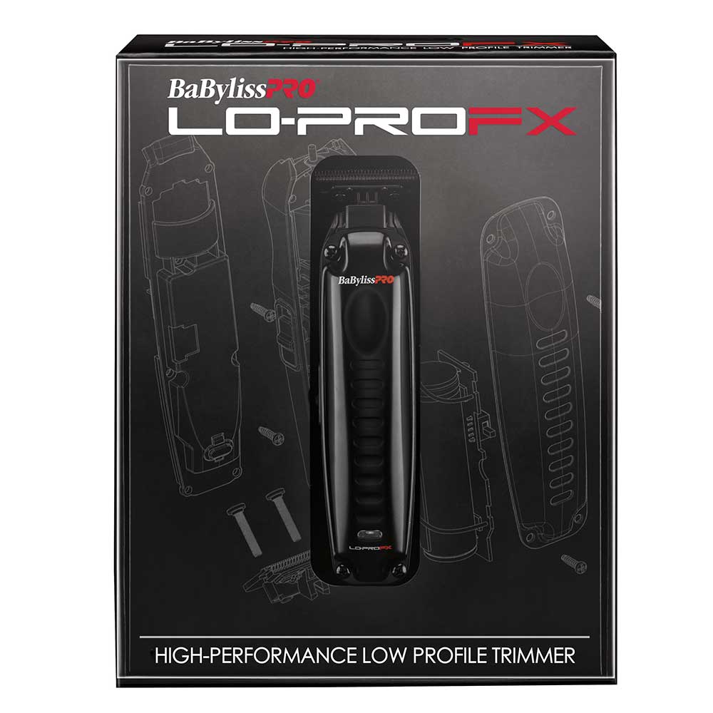 BaByliss PRO BaBylissPRO Lo-ProFX  Trimmer -Black Cord/Cordless Clippers
