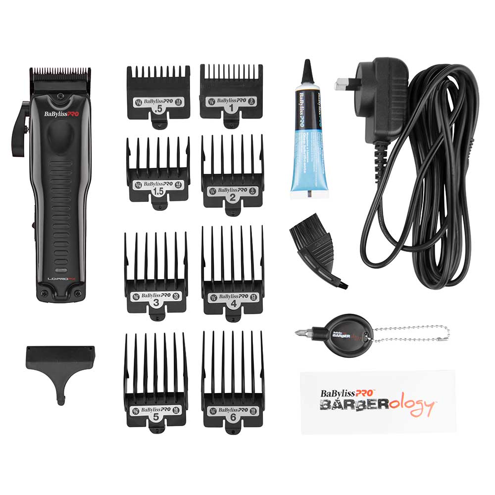 BaByliss PRO BaBylissPRO Lo-ProFX  Trimmer -Black Cord/Cordless Clippers