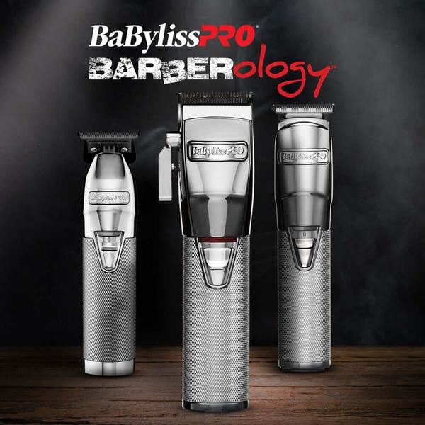 BaBylissPRO BaBylissPRO Silver FX Lithium Clipper - Silver Cord/Cordless Beard Care