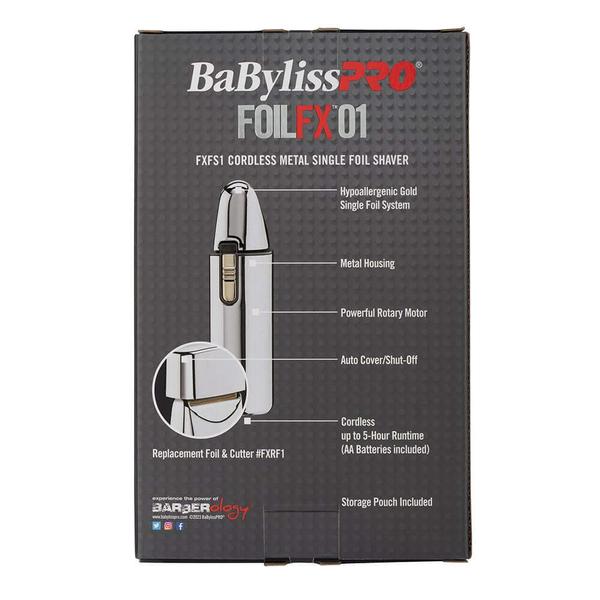 BaBylissPRO BaBylissPRO Silver Single Foil Shaver Beard Care