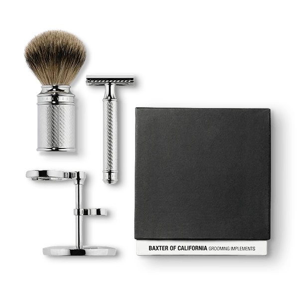 Baxter of California Baxter Of California Shaving Kit with Brush & Razor Shaving
