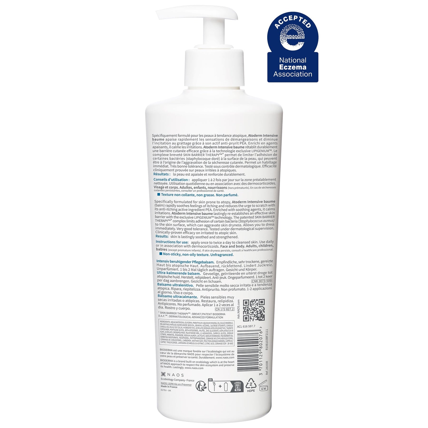 Bioderma Bioderma Atoderm Intensive Balm 500ml Body Care