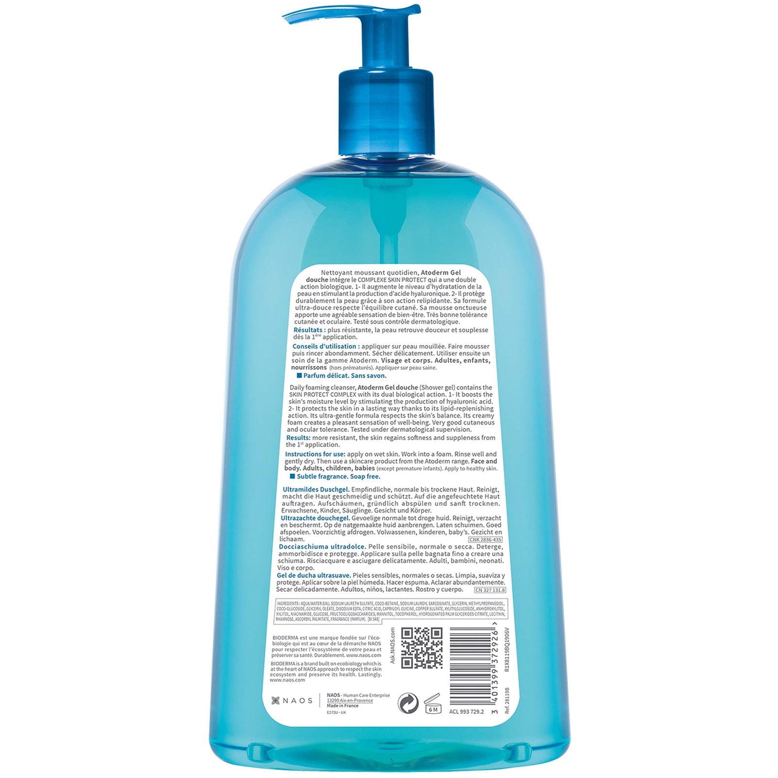 Bioderma Bioderma Atoderm Shower Gel 1L Body Care