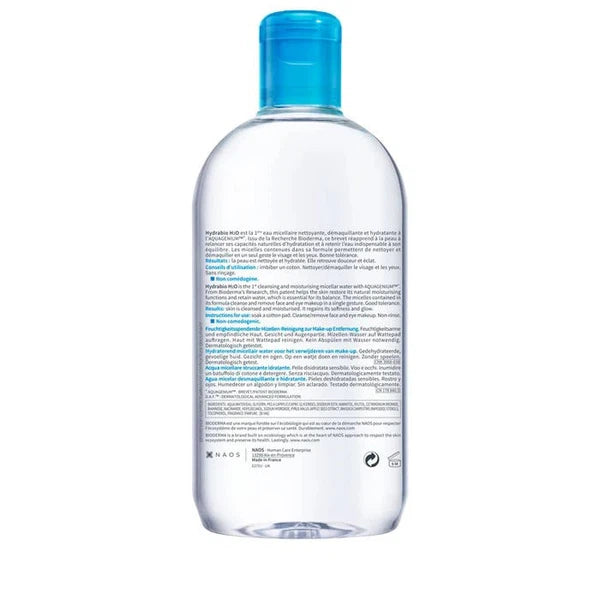 Bioderma Bioderma Hydrabio H2O Hydrating Micellar Cleansing Water 500ml Cleansers