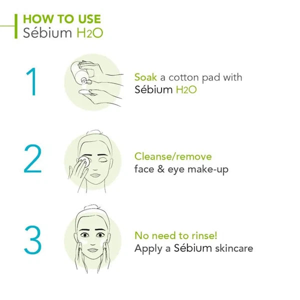 Bioderma Bioderma Sebium H2O Purifying Micellar Cleansing Water 500ml Cleansers