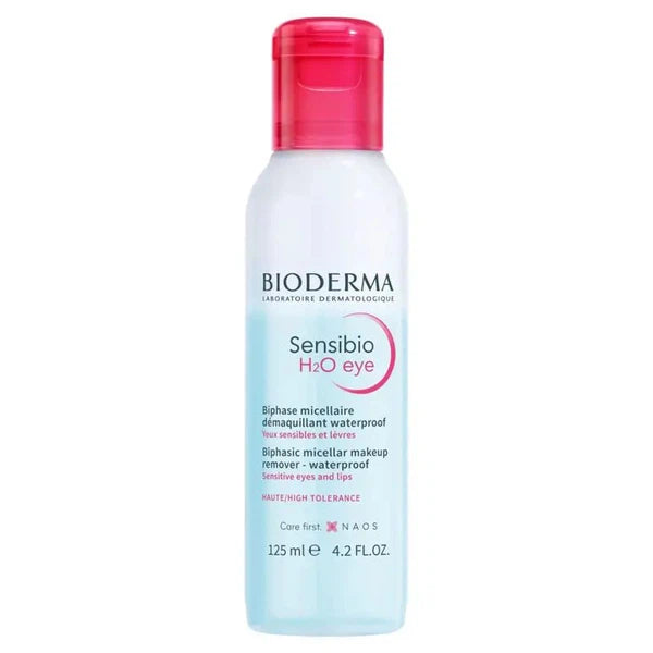 Bioderma Bioderma Sensibio H2O Eye Bi-Phase Micellar Makeup Remover 125ml Makeup Removers