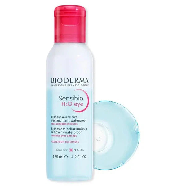Bioderma Bioderma Sensibio H2O Eye Bi-Phase Micellar Makeup Remover 125ml Makeup Removers
