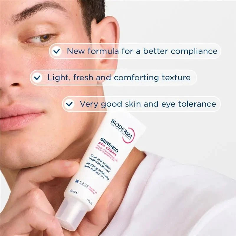 Bioderma Bioderma Sensibio AR Anti-Redness Soothing Moisturiser 40ml Moisturisers