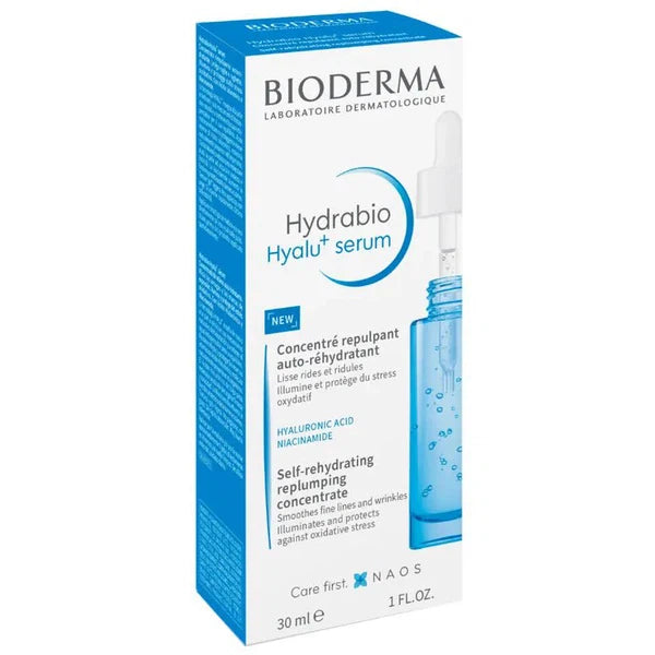 Bioderma Bioderma Hydrabio Hyalu+ Hydrating Plumping Serum 30ml Serums & Treatments